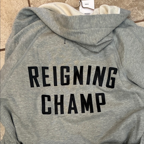 Reigning Champ Gray Hooded Robe - Picture 7 of 9